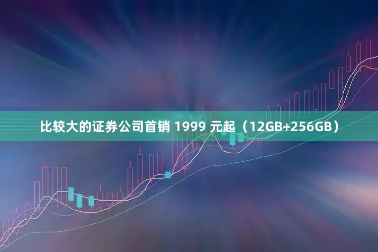 比较大的证券公司首销 1999 元起（12GB+256GB）
