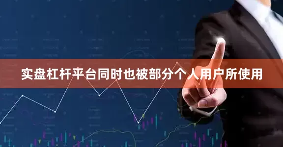 实盘杠杆平台同时也被部分个人用户所使用